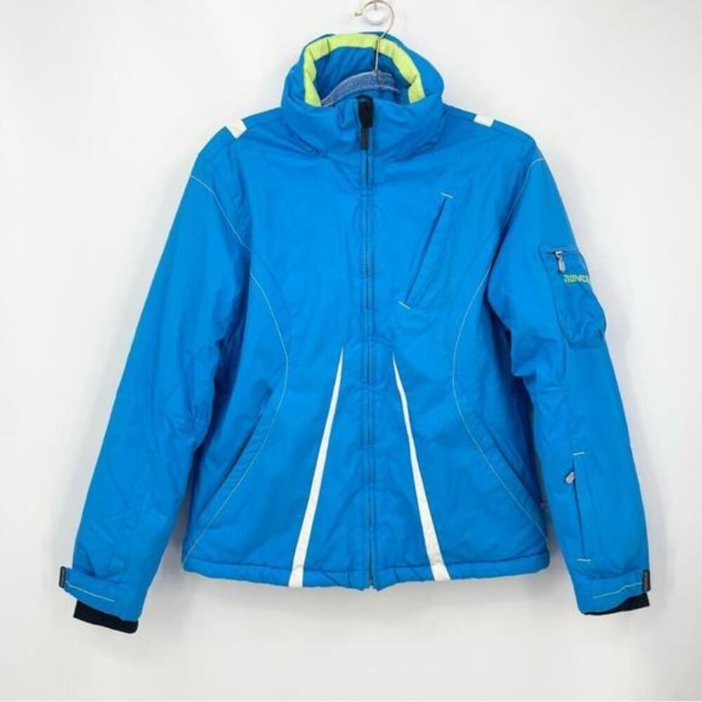 Nevica‎ Ski Jacket Size 8 Blue Outdoor Slopes Winter Snow